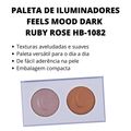Paleta de Iluminadores Dark Ruby Rose Feels Mood