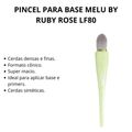 Pincel Para Base Melu By Ruby Rose Lf80