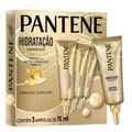 Kit Ampolas Pantene Hidratação Poderosa 15ml Com 3