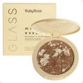 Bronzer e Iluminador Marmorizado Ruby Rose Glass Marble Essence Imperial Mb01