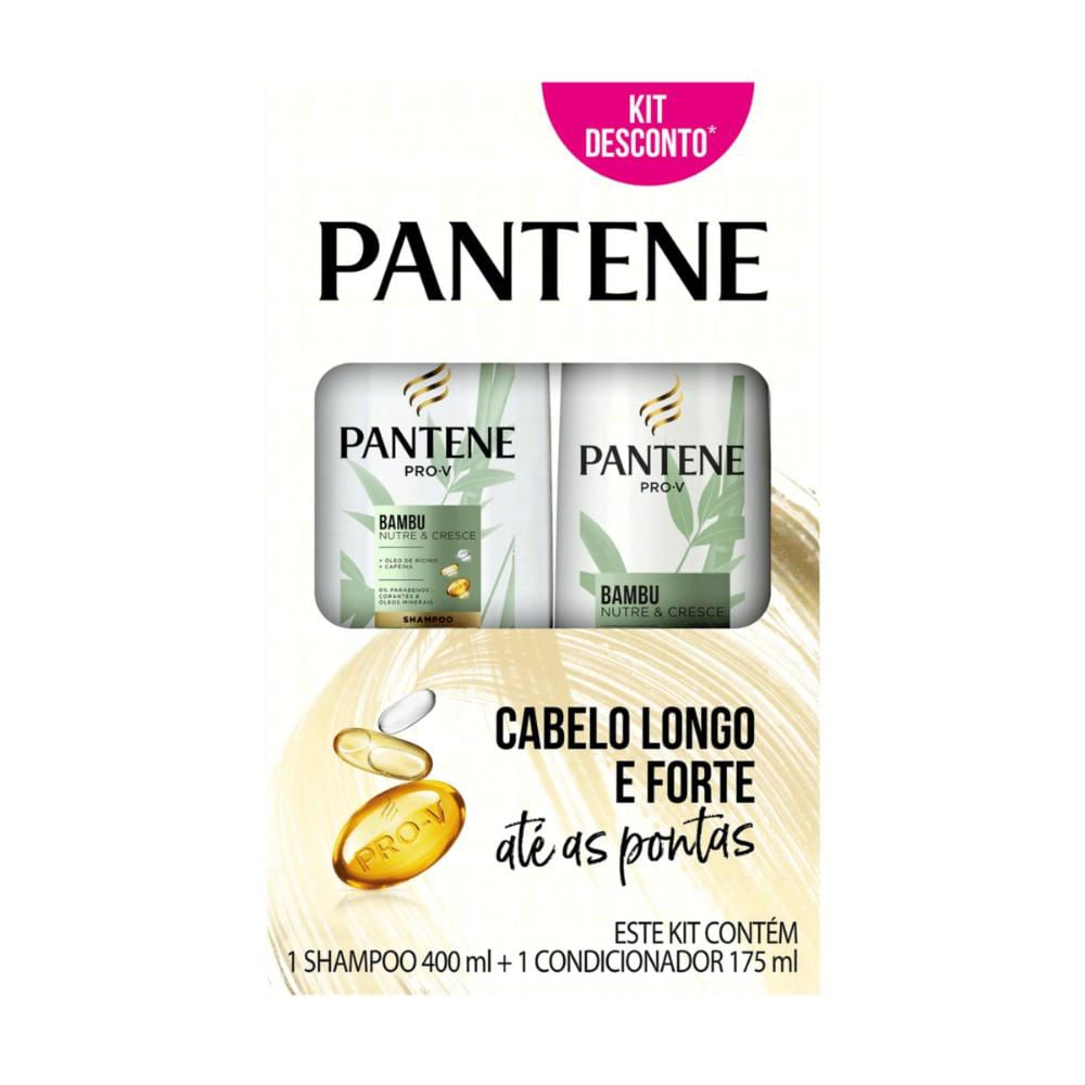 Shampoo + Condicionador Pantene Pro-V Bambu 175ml