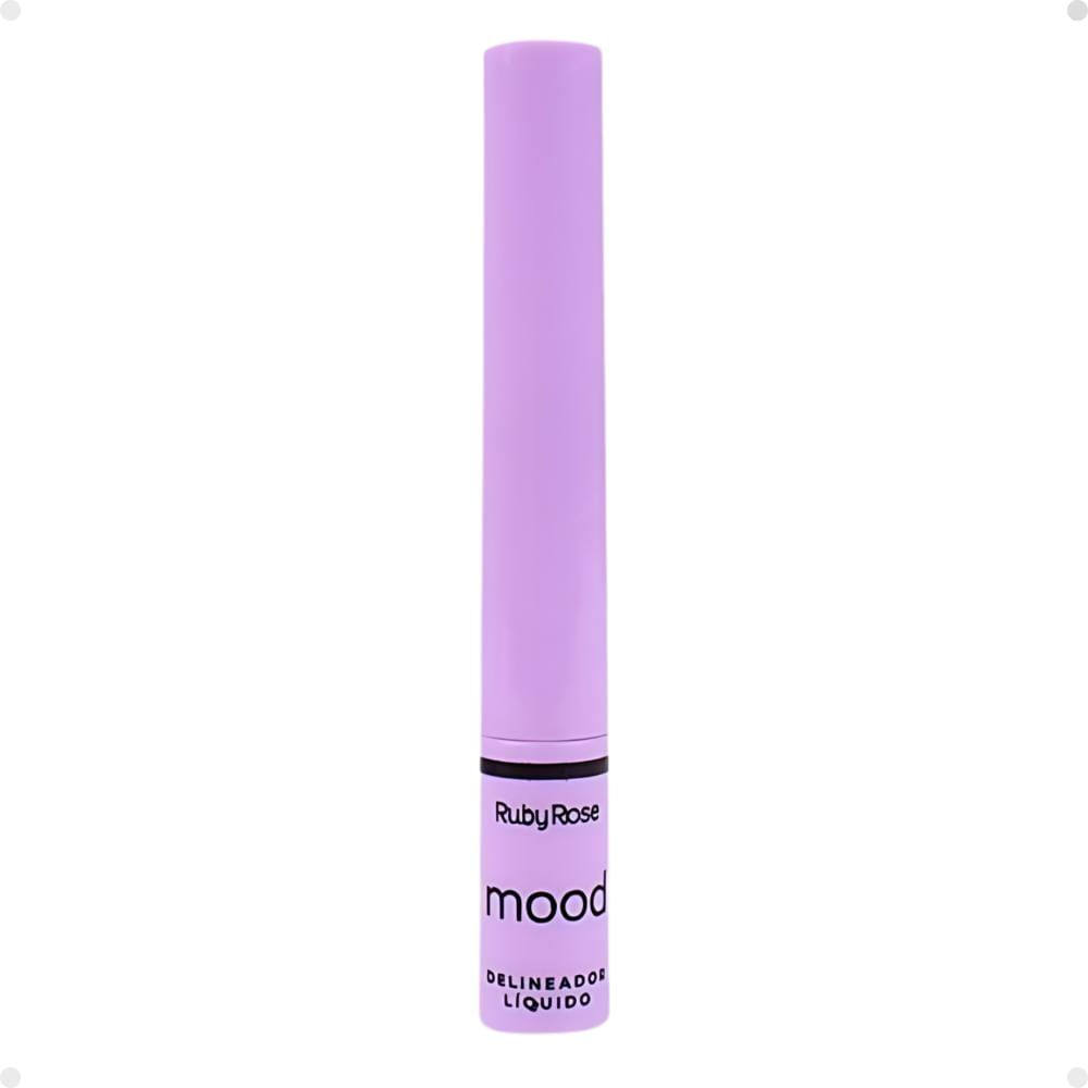 Delineador Líquido Ruby Rose Mood Preto 2ml