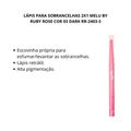 Lápis Para Sobrancelhas 2x1 Melu By Ruby Rose Cor 03 Dark