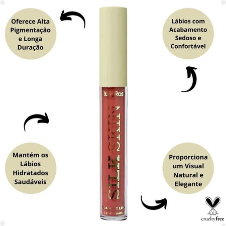 Batom-Líquido-Ruby-Rose-Silk-Skin-Comfort-Lips-SL05-3,5ml--3