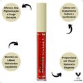 Batom Líquido Ruby Rose Silk Skin Comfort Lips SL04 3,5ml