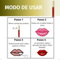 Batom Líquido Ruby Rose Silk Skin Comfort Lips SL04 3,5ml
