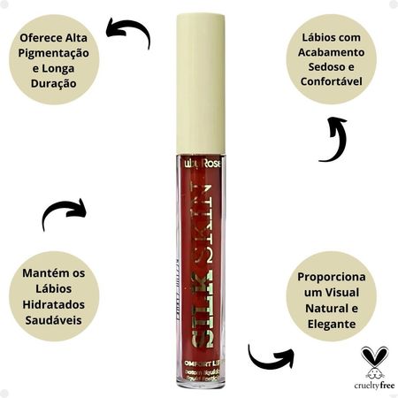 Batom-Líquido-Ruby-Rose-Silk-Skin-Comfort-Lips-SL03-3,5ml--3