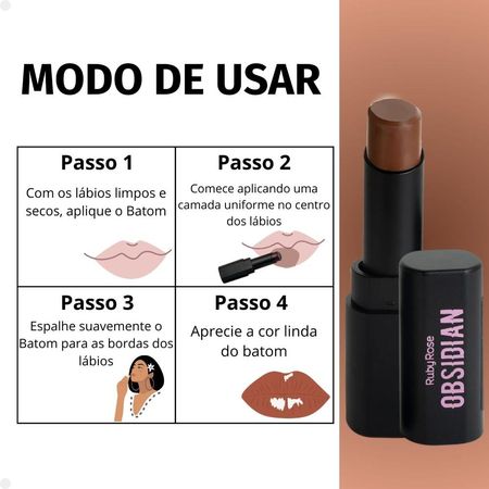 Batom-Lipstick-Ruby-Rose-Obsidian-Cream-Satin-Ocs02--3