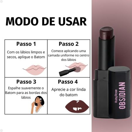Batom-Lipstick-Ruby-Rose-Obsidian-Cream-Satin-Ocs01--7