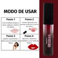 Batom Líquido Ruby Rose Obsidian Crème Lip Ocl06