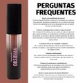 Batom Líquido Ruby Rose Obsidian Crème Lip Ocl05