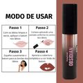 Batom Líquido Ruby Rose Obsidian Crème Lip Ocl05