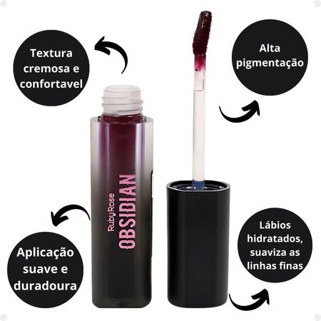 Batom-Líquido-Ruby-Rose-Obsidian-Crème-Lip-Ocl01--3