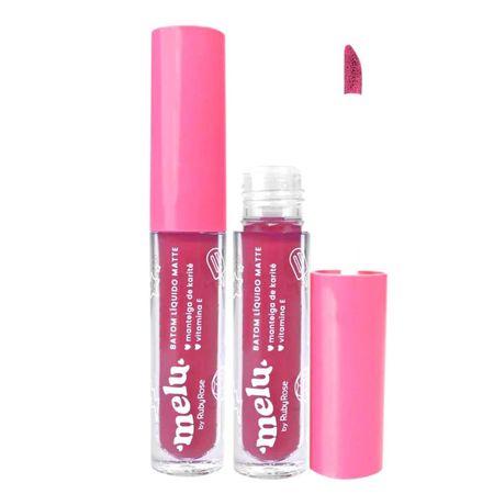 Batom-Liquido-Matte-Melu-By-Ruby-Rose-Frutilly-Cm04-3,5ml--4
