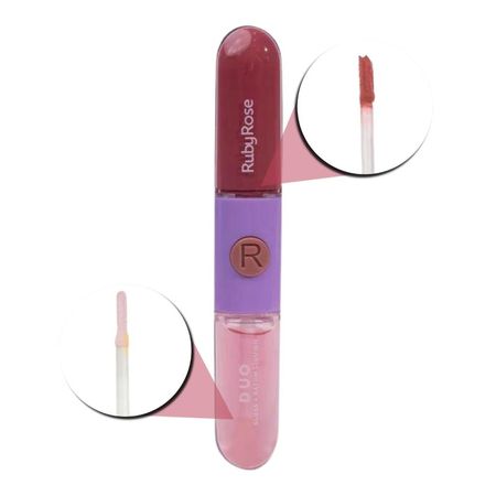 Gloss-+-Batom-Líquido-Duo-Ruby-Rose-Ld04-9,6g--2