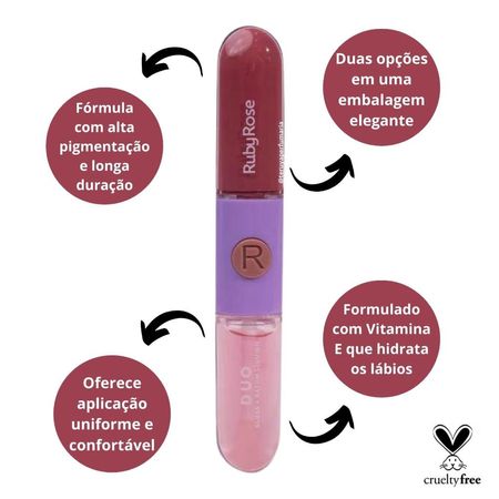Gloss-+-Batom-Líquido-Duo-Ruby-Rose-Ld04-9,6g--3