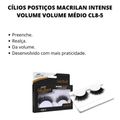 Cílios Postiços Macrilan Intense Volume Volume Médio Linha Premium Cl8-5
