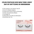 Cílios Postiços Kiss New York I-envy Day By Day Ícone 3d
