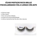 Cílios Postiços Ricca Belliz Piscou,Arrasou Vol:3 Longo