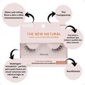 Cílios Postiços Kiss New York The New Natural Glowy Skin Metadinha