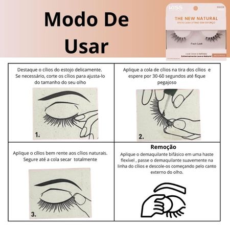 Cílios-Postiços-Kiss-New-York-The-New-Natural-Fresh-Look-Metadinha--7