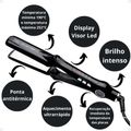 Prancha Mq Pro 480 Turbo Led Titanium Bivolt