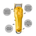 Máquina de Corte Mq Force Brave Gold Series Sem Fio Bivolt