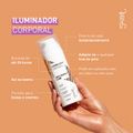 Kit Skelt Red Carpet Glow Iluminador Unexpected Day Hidratante Corporal e Perfume Mist Spray (3 produtos)