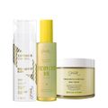 Kit Skelt Red Carpet Glow Iluminador Unexpected Day Hidratante Corporal e Perfume Mist Spray (3 produtos)