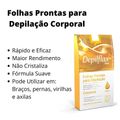 Kit Folhas Prontas Depilflax Para Depilação Corporal
