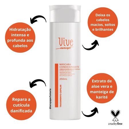 Máscara-Condicionante-Cabelos-Avora-Quimicamente-Tratado-Vive-Concept-250ml--2