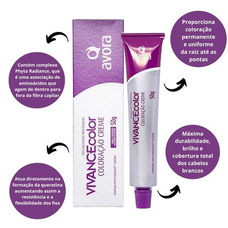 Coloração-Creme-Avora-VivanceColor-55/66-50g--3