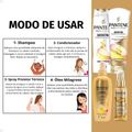 Kit Pantene Pro-V Miracles Queratina: Shampoo 300ml, Condicionador 250ml, Spray e Óleo