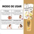 Kit Pantene Pro-V Miracles Queratina: Shampoo 300ml, Condicionador 250ml e Spray