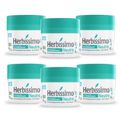 Kit 6 Desodorante Creme Herbissimo Neutro Antitranspirante 55g
