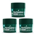 Kit 3 Desodorante Creme Herbissimo Tradicional Antitranspirante 55g