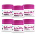 Kit 6 Desodorante Creme Herbissimo Bioprotect Hibisco Antitranspirante 55g