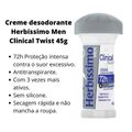 Creme Desodorante Herbissimo Men Clinical Twist 45g