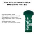 Creme Desodorante Herbíssimo Tradicional Twist 45g
