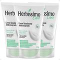 Kit Herbíssimo Care Monoi e Ácido Hialurônico: 3 Cremes Desodorante 55g