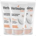 Kit Herbíssimo Care Coco e Vitamina C: 3 Cremes Desodorante 55g