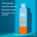 Protetor Solar Corporal em Spray Isdin Fotoprotector Wet Skin FPS50 250 ml