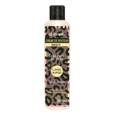 Duo-Mix-Creme-de-Pentear-Cachos-e-Gel-Creme-Crespos-300mL---Dhonna-|-Cachos-Hidratados,-Definidos-e-Sem-Frizz--4