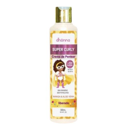 Duo-Infantil-Creme-de-Pentear-e-Gel-Creme-Super-Curly---Dhonna-|-Cachos-Definidos-o-Dia-Todo--2