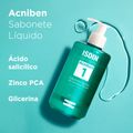 Sabonete Líquido Facial Isdin Acniben 416 g Isdin Acniben Sabonete Líquido Facial 416g