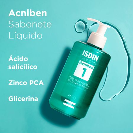 Sabonete-Líquido-Facial-Isdin-Acniben-416-g-Isdin-Acniben-Sabonete-Líquido-Facial-416g--5