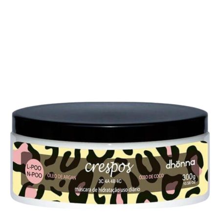 Máscara-Crespos-300g---Dhonna-|-Recuperação-Imediata-para-Cabelos-Secos-e-Quebradiços--1