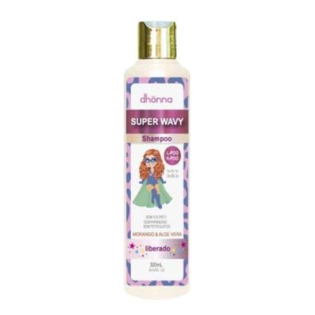 Shampoo-Infantil-Super-Wavy-300mL---Dhonna-|-Fios-macios,-brilhantes-e-desembaraçados--1