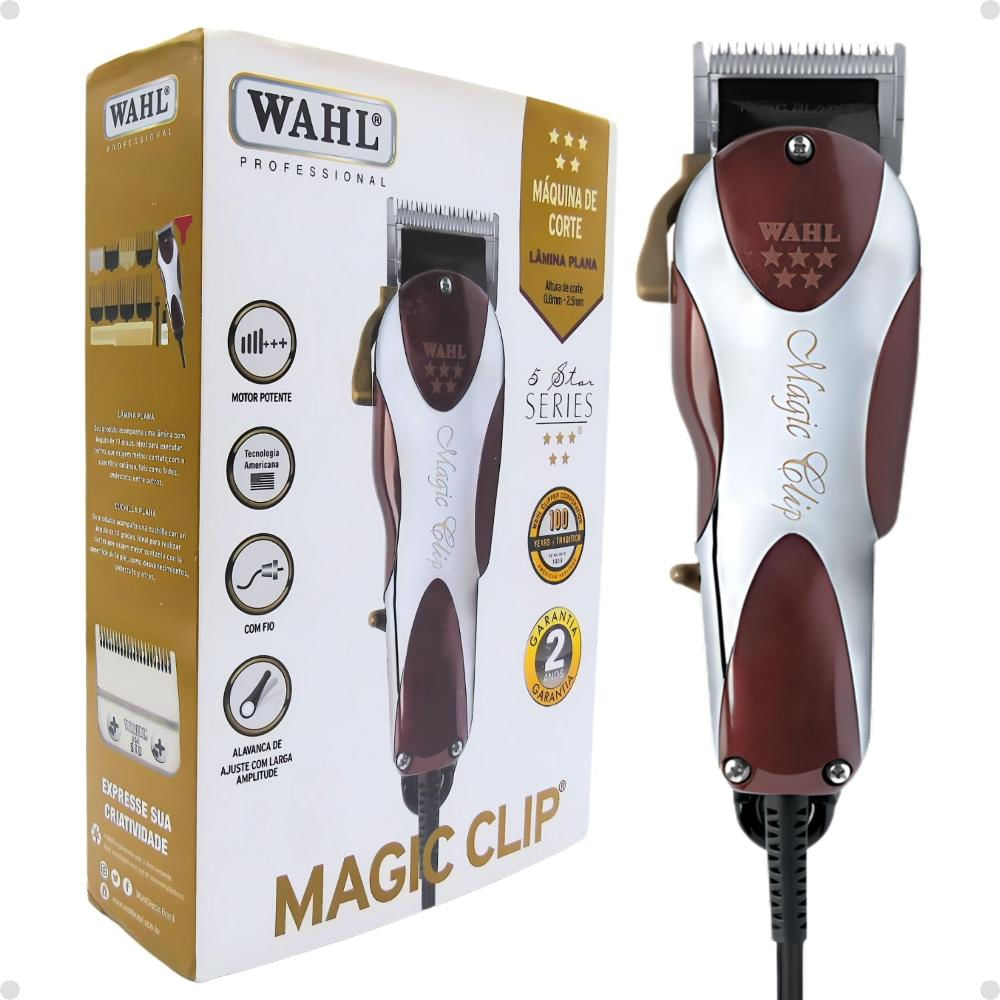 Máquina De Corte Wahl 5 Star Series Magic Clip 127v - Época Cosméticos