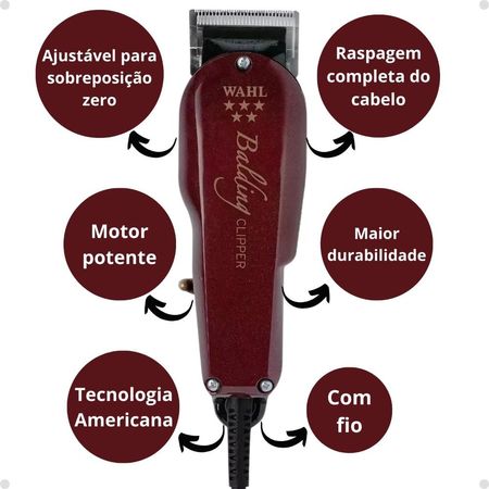 Máquina-De-Corte-Wahl-5-Star-Series-Balding-Clipper-220v--2